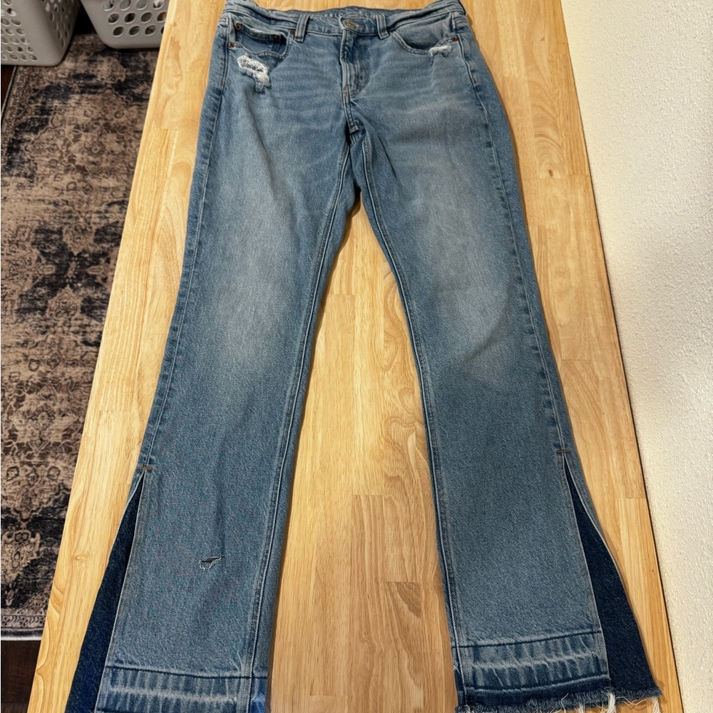 American Eagle Outfitters Blue Flare Jeans